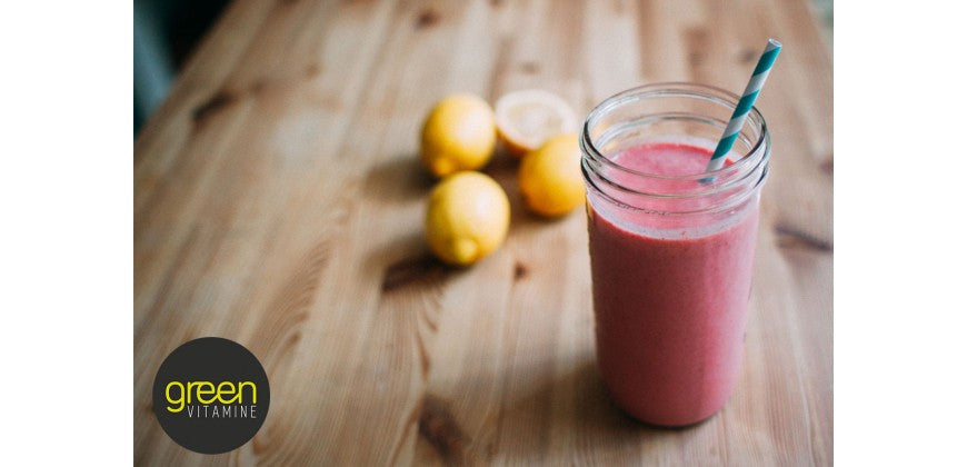Smoothie Fraises Citrons Verts