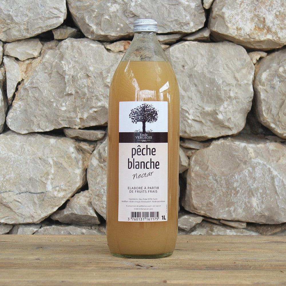 Nectar de pêche blanche (1L)