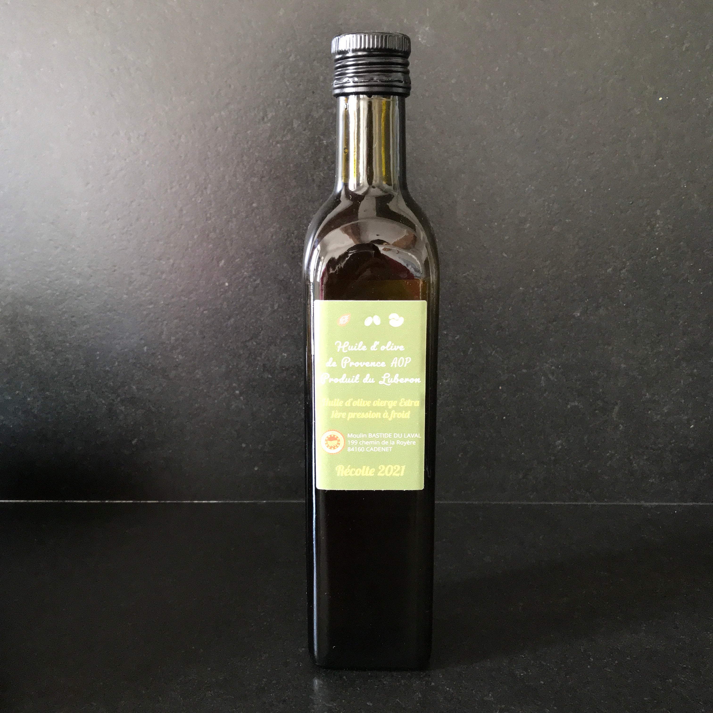 Huile d'olive de Provence AOP du Luberon 50 cl