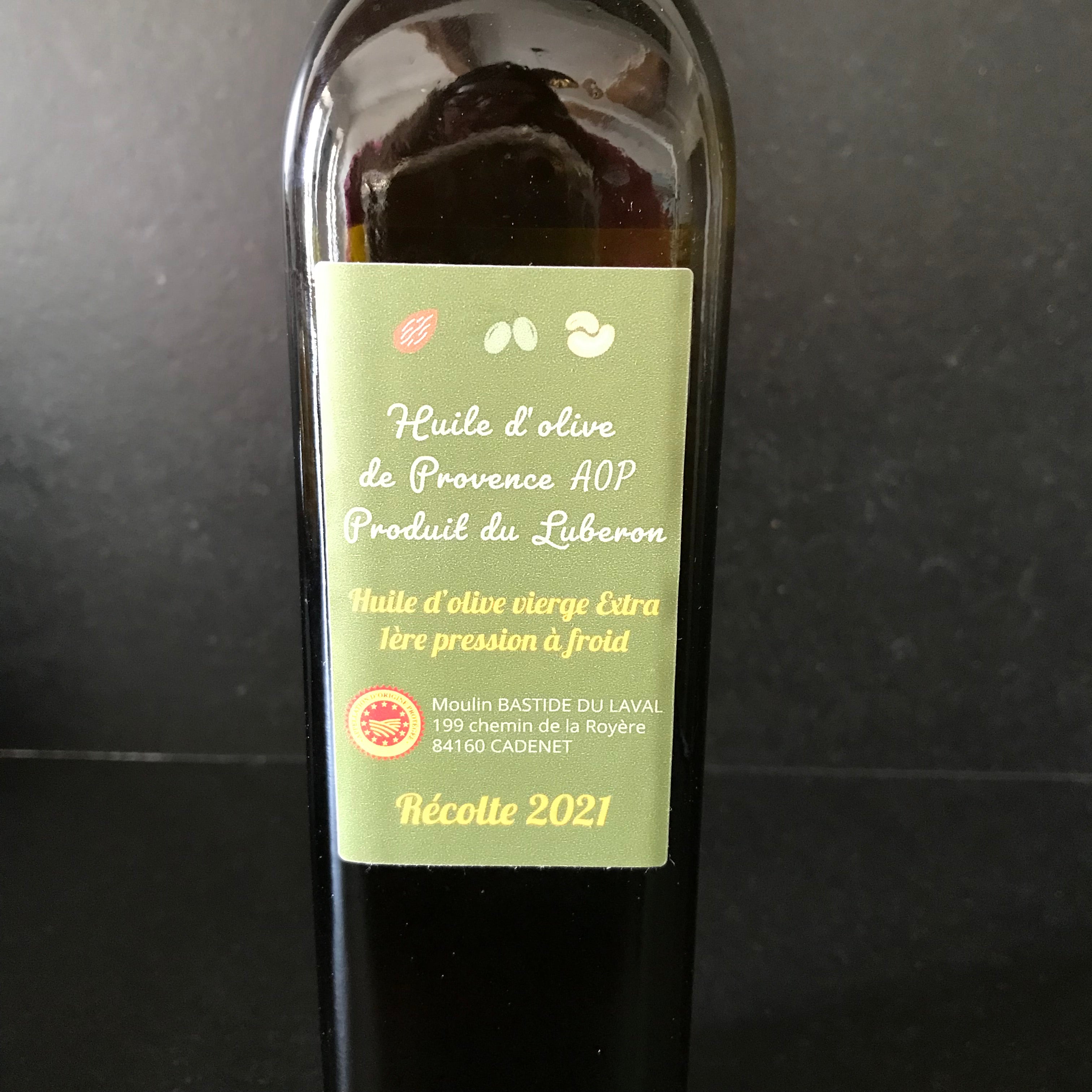 Huile d'olive de Provence AOP du Luberon 50 cl